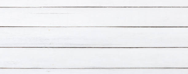 istock Abstract White wood floor pattern and texture for background or backdrop. Top view wooden plank panel close-up. 1212016467