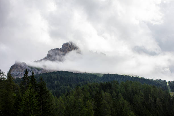 pasmo górskie latemar - latemar mountain range zdjęcia i obrazy z banku zdjęć