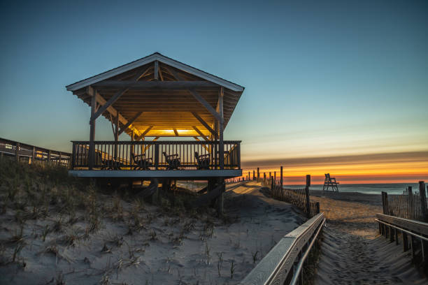 istock Pearl Street Pavilion in the pre-dawn 1212025455