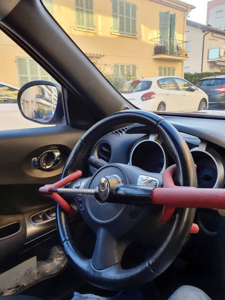 istock Anti-Theft Steering Wheel Lock 1212025908
