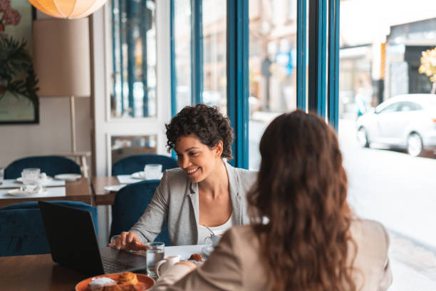istock Women at coffee shop 1212029683
