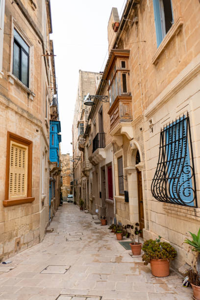istock narrow street in Malta 1212029912