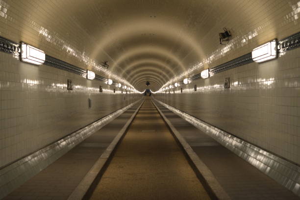 istock Famous Elbe Tunnel in Hamburg 1212030066
