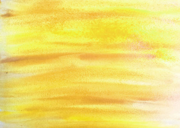 istock watercolor background texture abstract. yellow color. paper paint 1212032203