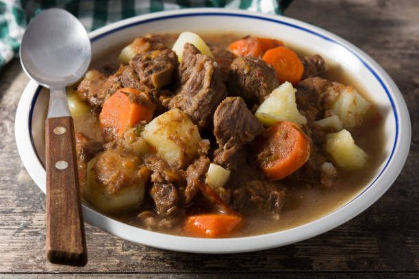 istock Irish beef stew with carrots and potatoes 1212039582
