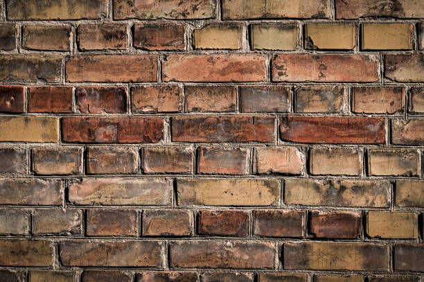 istock Background of old vintage brick wall 1212042075