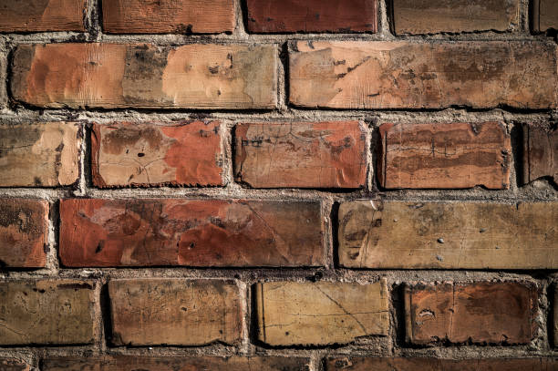 istock Background of old vintage brick wall 1212042193