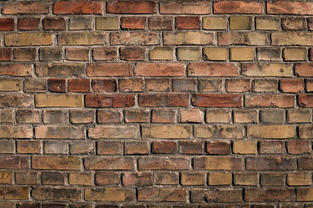 Background of old vintage brick wall