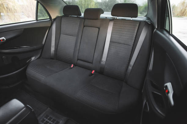 istock Car interior, part of back seats, close 1212042414