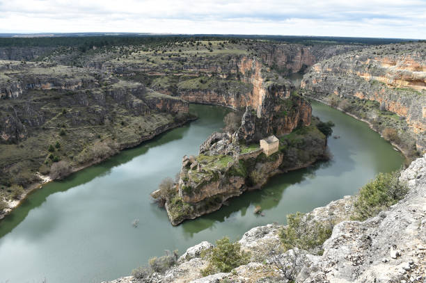 istock a canyon of a river with a wild landscape 1212043376