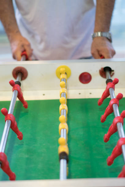 istock Detail of a table soccer game 1212045458