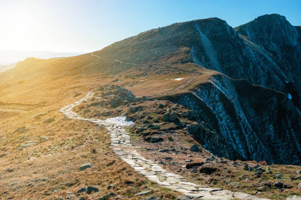 istock Hiking trail Tatras National Park 1212047003