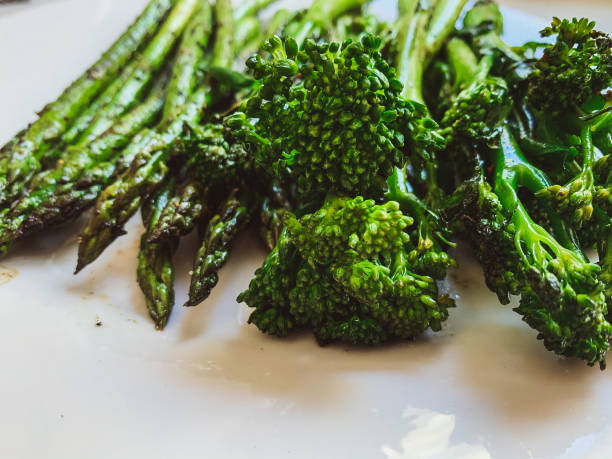 istock Grilled Green Asparagus with Broccoli – Eat Your Greens 1212047612