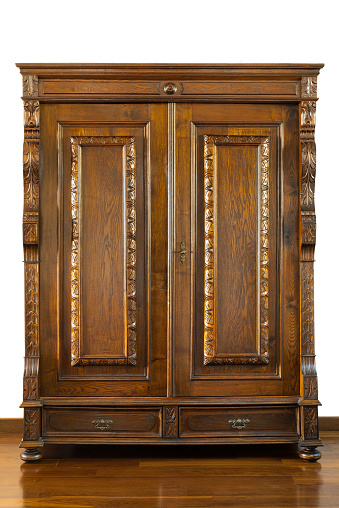 Front View Eclectic Ferniture Wardrobe Antique Interiors