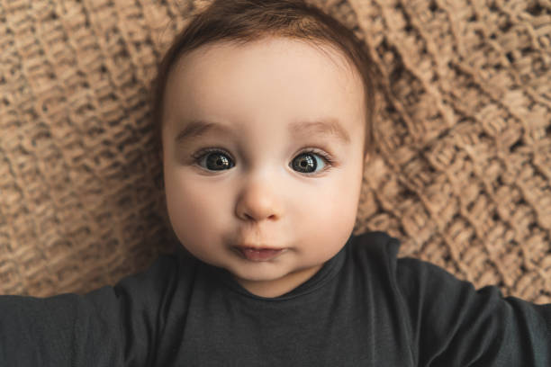 istock The adorable baby boy with beautiful eyes 1212053978