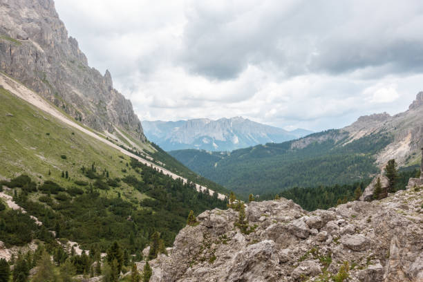 istock Wonderful views down the Val di Fassa valley 1212056720