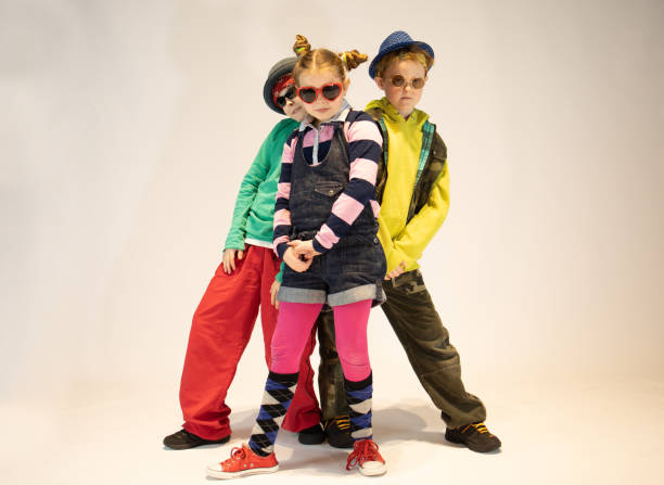 istock Happy hip hop kids 1212070833