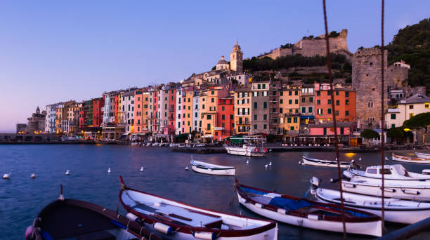 istock Portovenere at sunset, Italy 1212071097