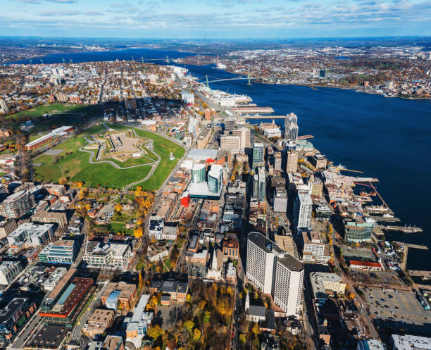 istock Aerial View of Halifax 1212087266