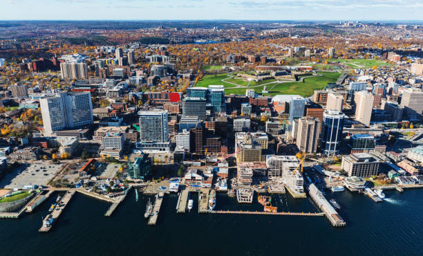 istock Aerial View of Halifax 1212087273