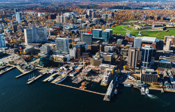istock Aerial View of Halifax 1212087284