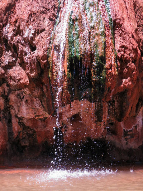 schöner und kleiner natürlicher wasserfall - jabot stock-fotos und bilder