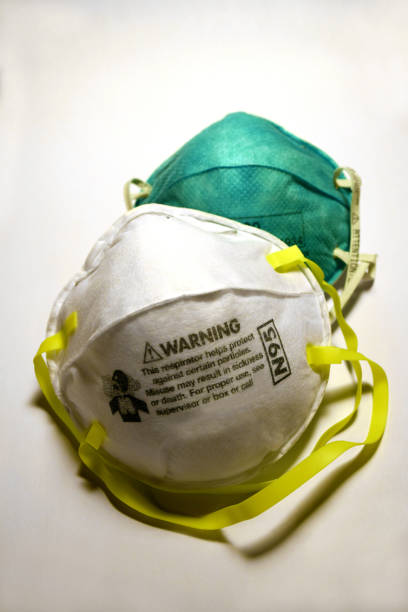 istock Protective Surgical Face Mouth Mask Particulate Respirator To Prevent Infectious Virus 1212088895