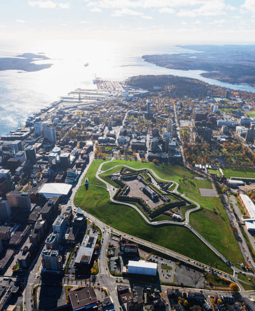 istock Aerial View of Halifax 1212092532