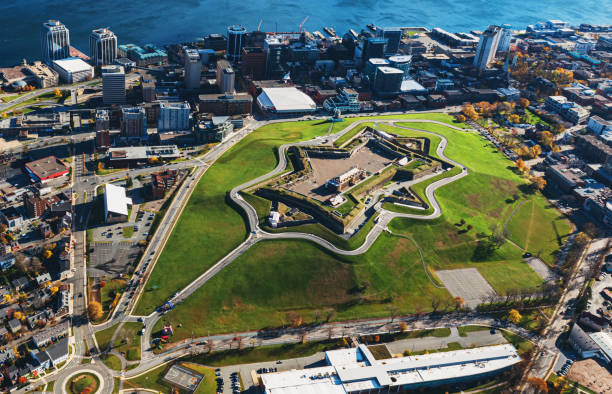 istock Aerial View of Halifax 1212092551