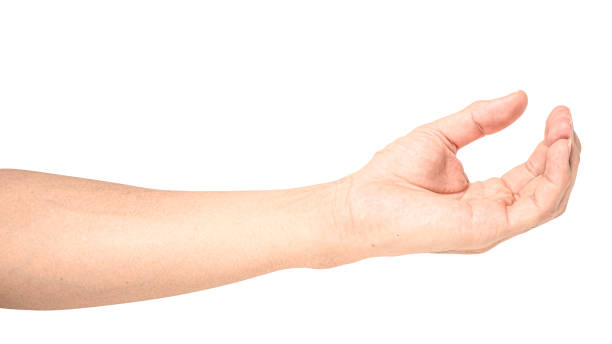istock hand holding something like a bottle or can 1212097737