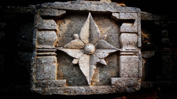 Such a beautiful carving in stone captured in India