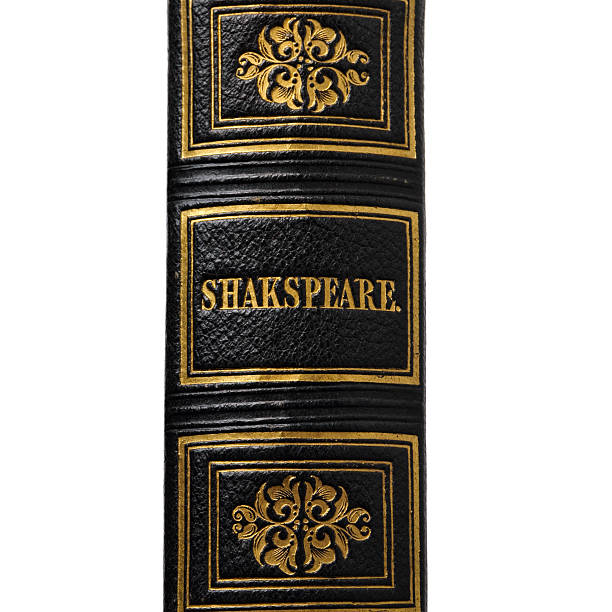 셰익스피어 작동합니다 - william shakespeare book book spine english culture 뉴스 사진 이미지