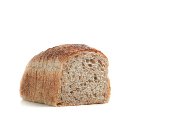 istock close-up of sliced grain bread on white background 1212107615