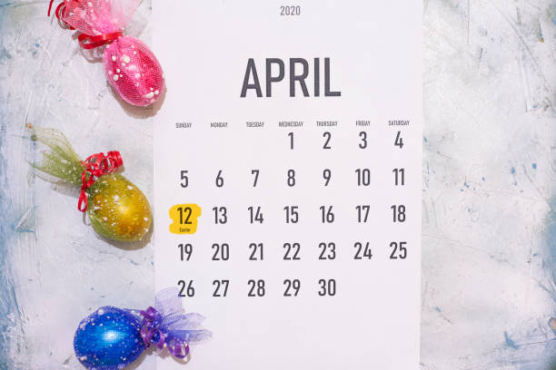 istock April 2020 monthly calendar 1212110787