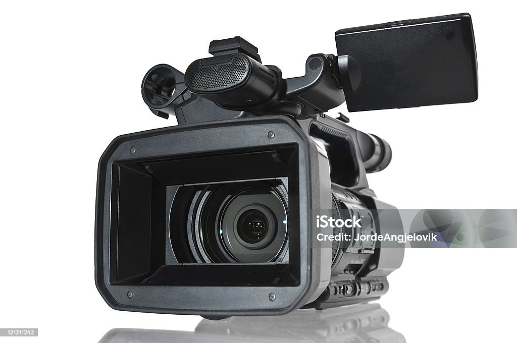 Digtal Video telecamera - Foto stock royalty-free di Attrezzatura