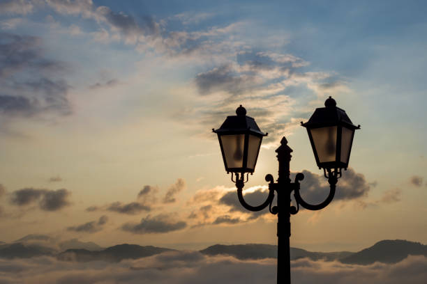 Time to turn off the lantern. It is beautiful morning.