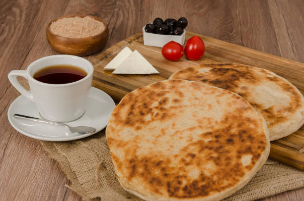 istock Turkish FlatBread Bazlama Ready to Eat. 1212123368