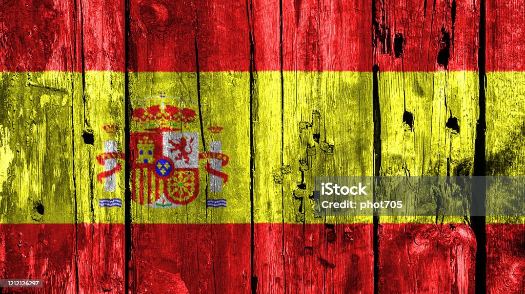 Spain Spanish Flag On Worn Old Wood Flag Stock Photo - Download Image Now -  La Liga, All European Flags, Animal - iStock