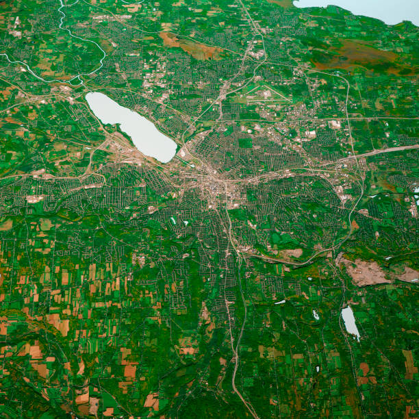 istock Syracuse New York 3D Render Map Color Top View Oct 2019 1212128795