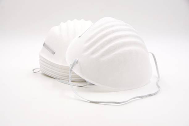 istock White round medical filter masks 1212129743