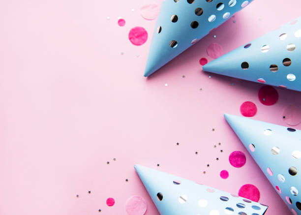 istock Happy birthday or party background 1212129926
