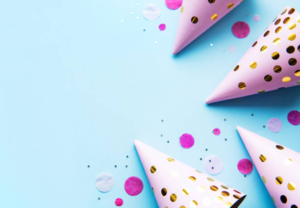 istock Happy birthday or party background 1212129927