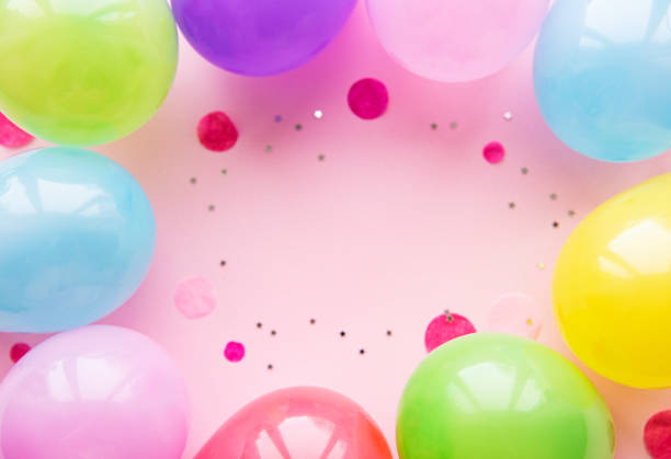 istock Happy birthday or party background 1212129937