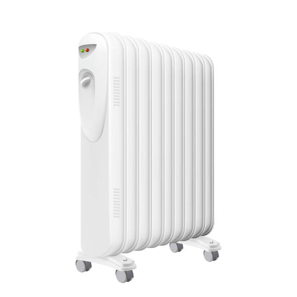 istock Electric Oil Heater Radiator Equipment Vector 1212134074