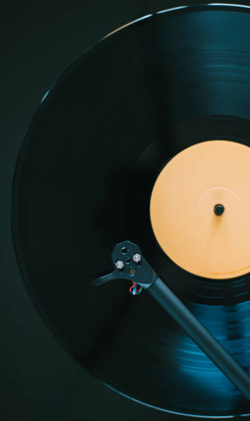 istock Turntable play LP vinyl record 1212135734