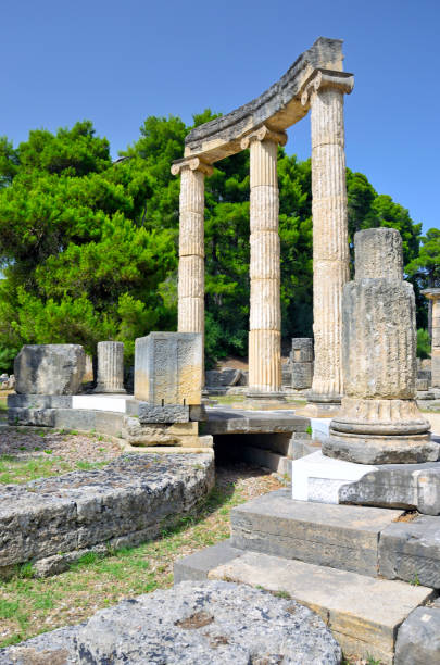 istock Philippeion at Olympia, Greece 1212136279