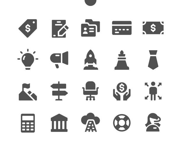 Business v6 UI Pixel Perfect Well-crafted Vector Solid Icons 48x48 Ready for 24x24 Grid for Web Graphics and Apps. Simple Minimal Pictogram Business v6 UI Pixel Perfect Well-crafted Vector Solid Icons 48x48 Ready for 24x24 Grid for Web Graphics and Apps. Simple Minimal Pictogram full stock illustrations