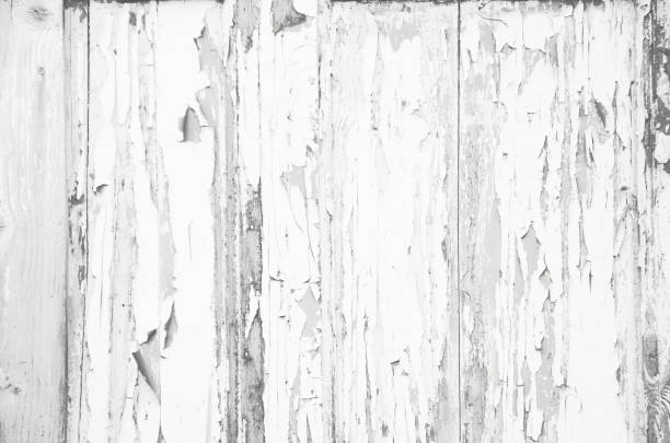 istock Black and white abstract wood texture with old paint 1212141718