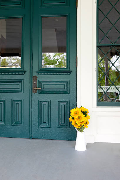 istock Sunflowers on the Porch 121214184