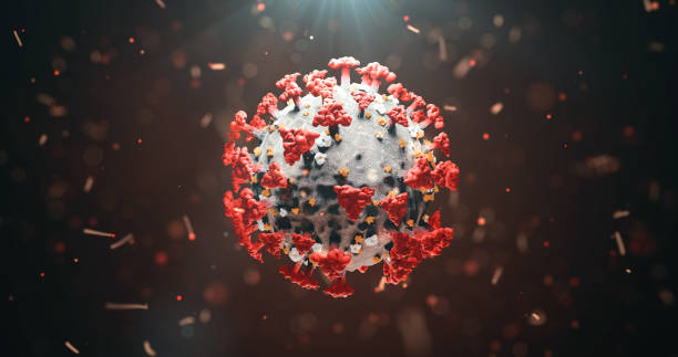 Concept of COVID-19 or 2019-ncov coronavirus stock photo